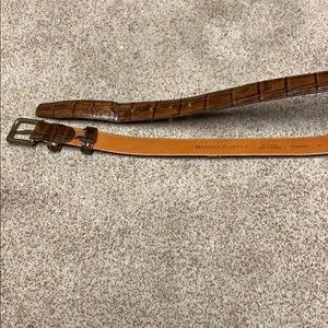 Banana Republic leather belt sz 32